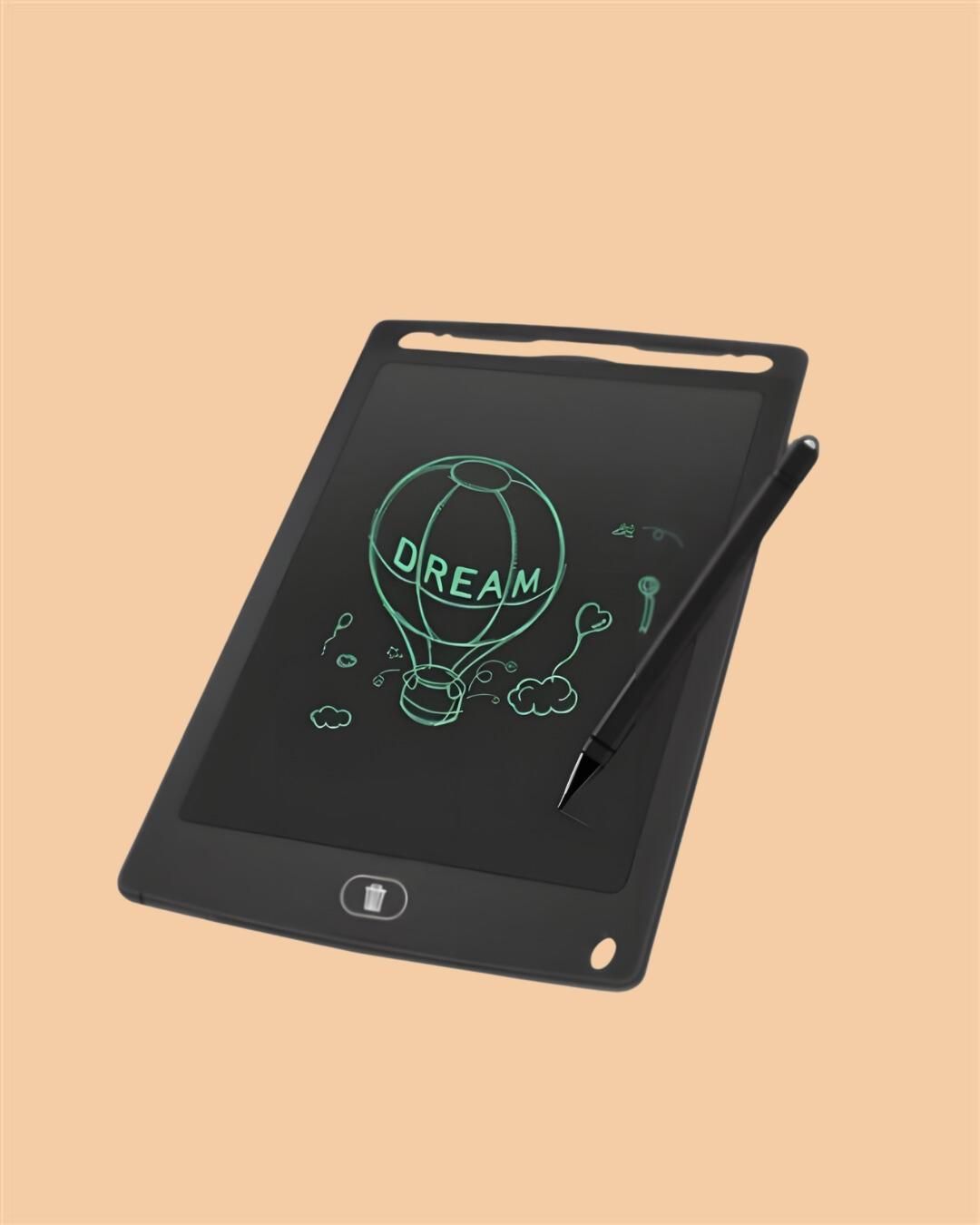 Multicolor Plain LCD Writing Screen Tablet Drawing Board for Kids - Utility Mart 