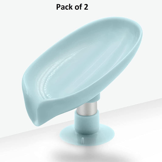 Leaf Shape Self Draining Soap Holder - Utility Mart 