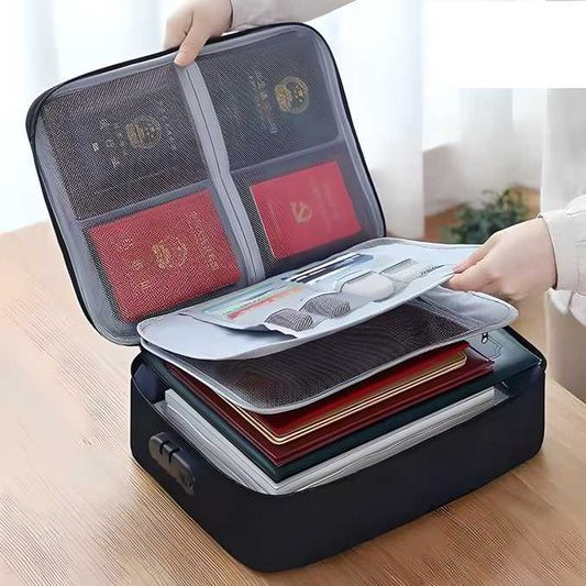 Waterproof Portable Document Storage Bag Travel Organizer - Utility Mart 