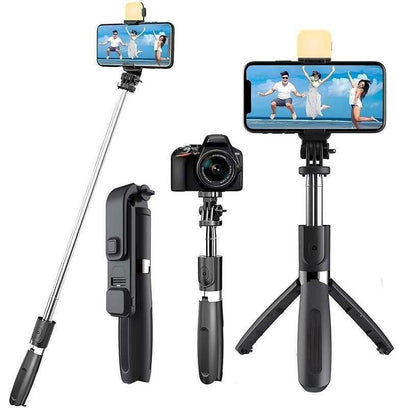 3-in-1 Selfie Stick - Utility Mart 