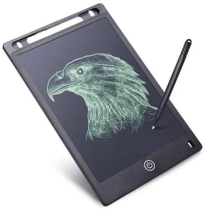 Multicolor Plain LCD Writing Screen Tablet Drawing Board for Kids - Utility Mart 