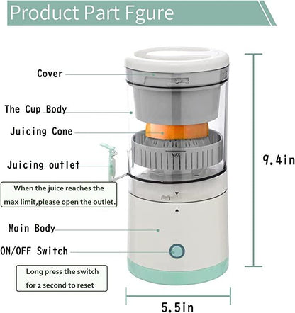 Electric Citrus Juicer : Ideal for juicing halved citrus fruits - Utility Mart 