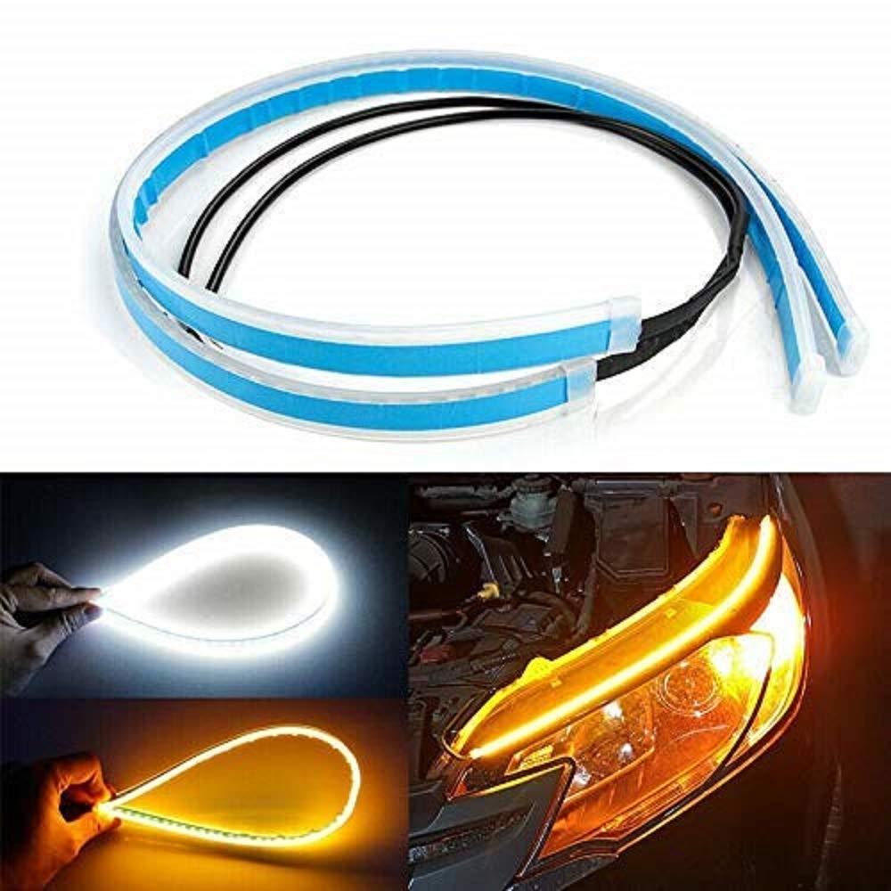 DRL Turn Signal Left and Right 12v LED Strip (Pack of 2) - Utility Mart 
