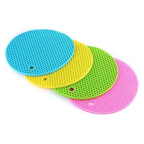 Silicone Heat Resistant Table Mat (Pack of 1) - Utility Mart 