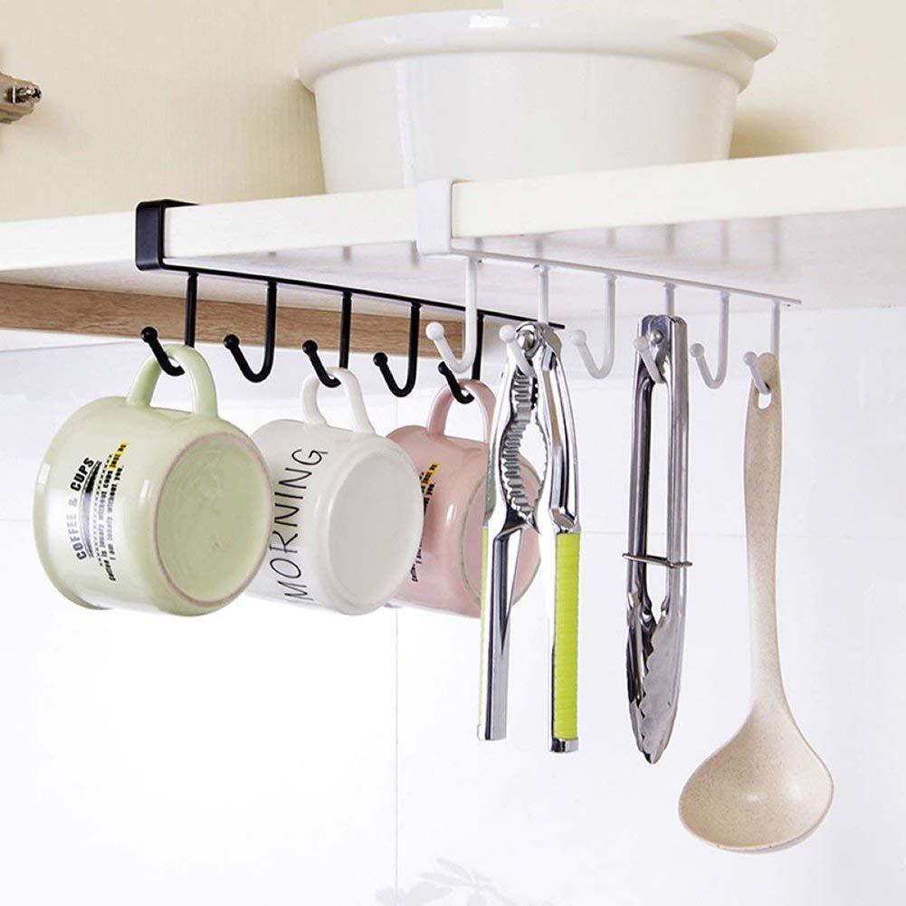 Mug Cups Wine Glasses Storage Hooks Kitchen - Utility Mart 