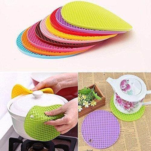 Silicone Heat Resistant Table Mat (Pack of 1) - Utility Mart 